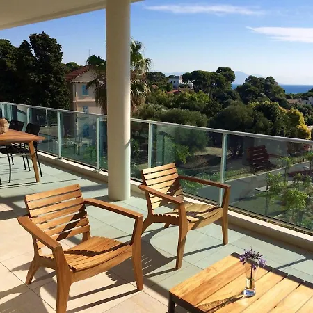 Sea View And Pool In Cap D'Antibes Lejlighed *